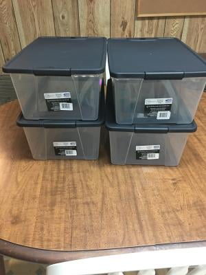 Mainstays 15 Qt Latching Tote 2024 www.alhudapk