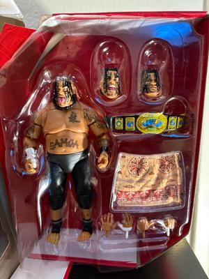 WWE, Ultimate Edition Umaga Action Figure, 6-inch, Multicolor