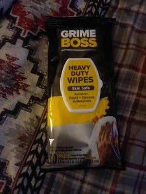 GRIME BOSS Surface & Hand Wipes, 30 CT 