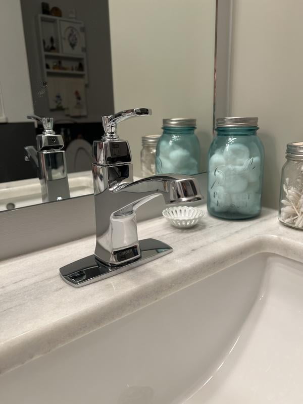 Free Shipping! MOEN 84760BL Genta Single Hole Single-Handle