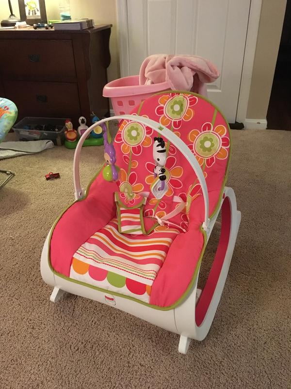 fisher price floral confetti swing