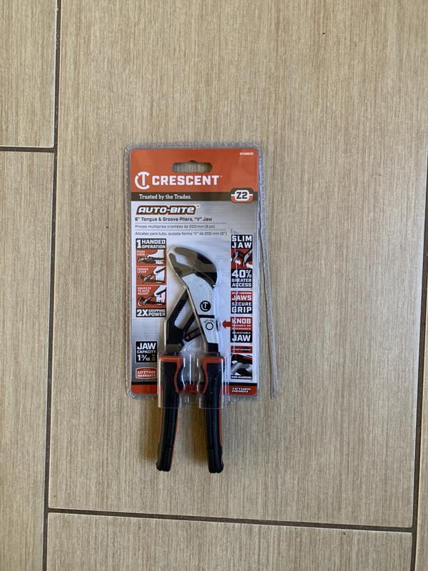 Crescent Rtab6Cg Crescent Z2 Auto-Bite Tongue and Groove Pliers