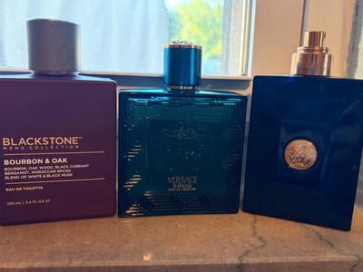 Versace, Eau De Parfum Spray for Men, 3.4 oz, Blue - Walmart.com