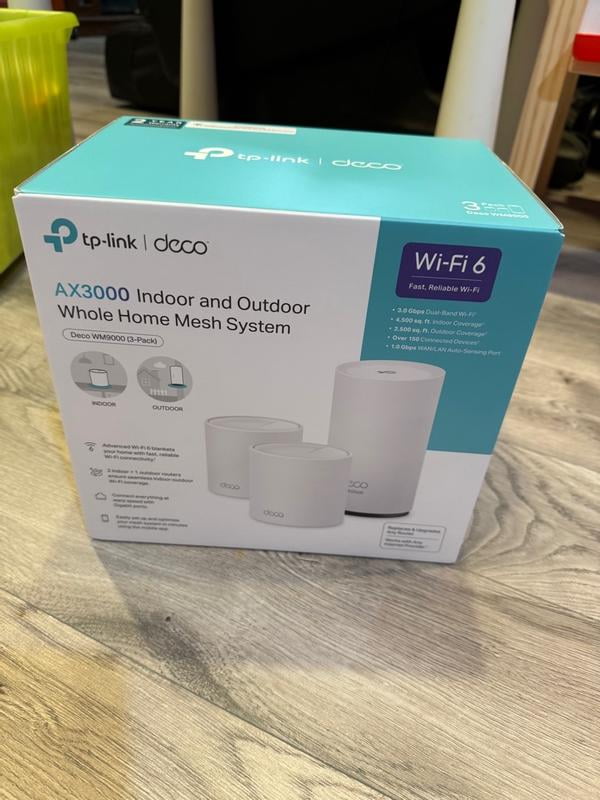 TP-Link AX3000 Wi-Fi 6 Dual-Band Indoor and Outdoor (IP65