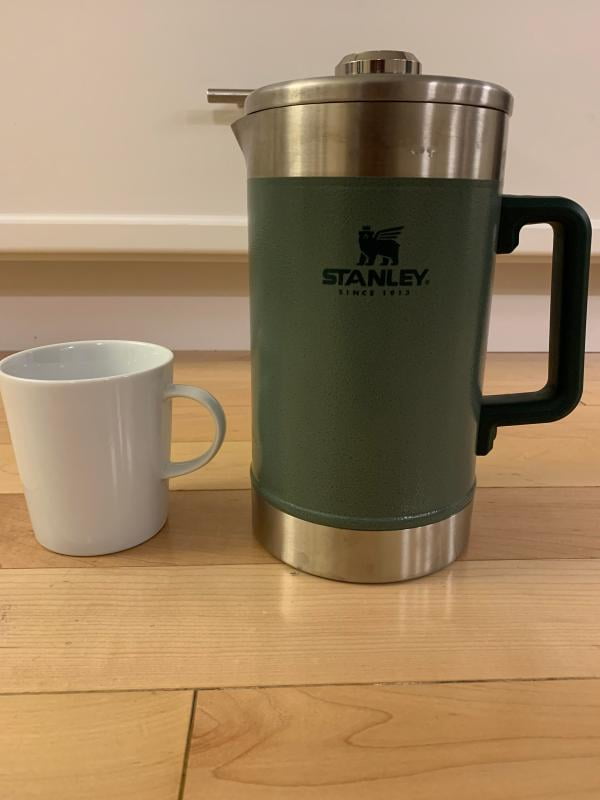 Stanley Classic Stainless Steel Coffee French Press, 48 oz