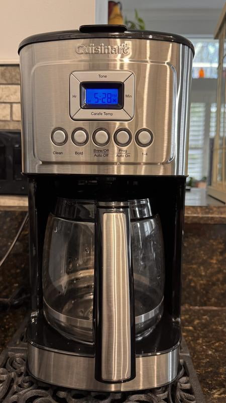 Cuisinart 14-Cup Programmable Coffeemaker, Stainless Steel - Walmart.com