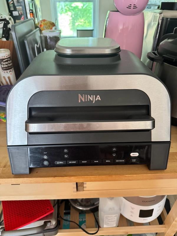 Ninja, Indoor Grill with Air Fry, Smart XL 6-in-1, Silver