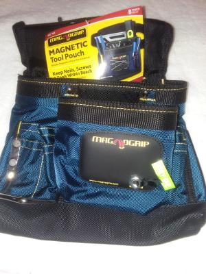 Navy Blue MagnoGrip 002-443 8-Pocket Magnetic Tool Pouch