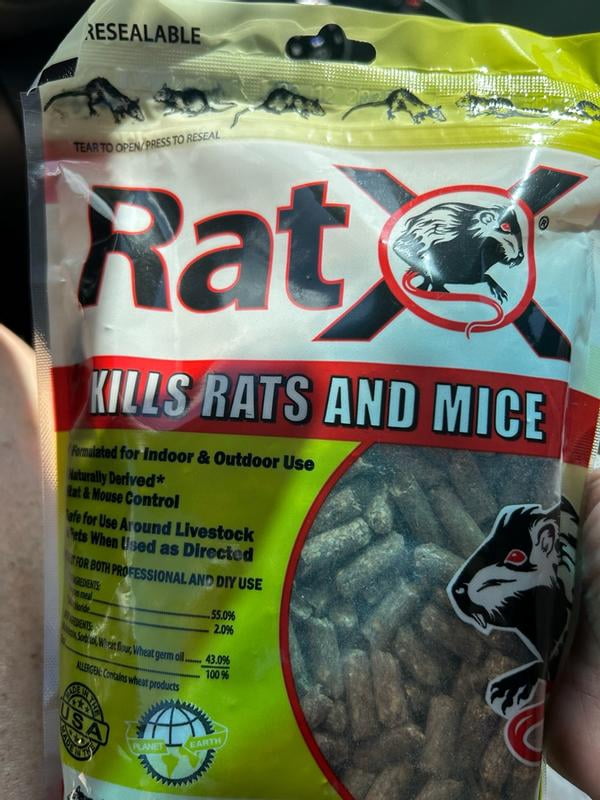 Customer reviews for RatX Rodent Killer Bait Pellets for Rats