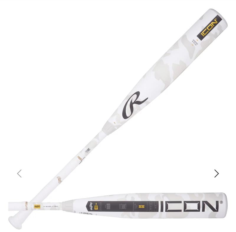 Rawlings Icon USA Youth Baseball Bat | 28-inch | -12