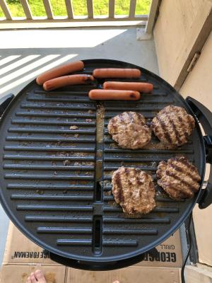 George Foreman 15 Serving Indoor Outdoor Electric Grill