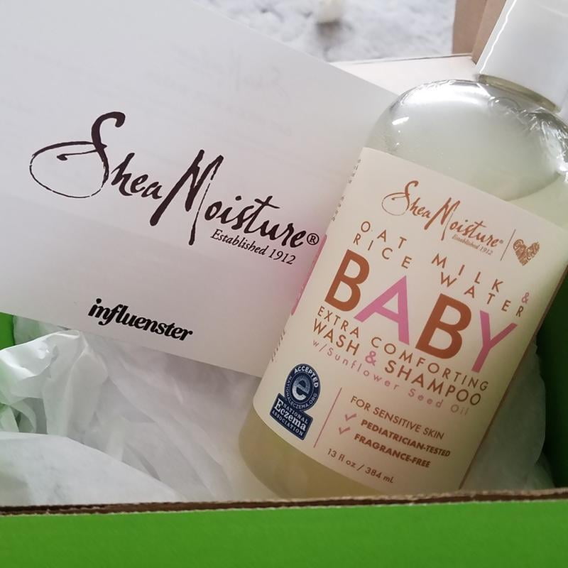 shea moisture oat milk and rice water baby