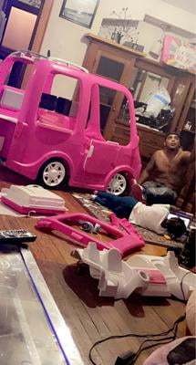 Customer reviews for 12V Power Wheels Barbie Dream Camper Battery Powered Ride On with Music Sounds 14 Accessories Walmart