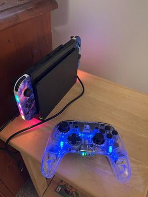 PDP, Wireless Controller, for Nintendo Switch, Afterglow Prismatic RGB -  Walmart.com