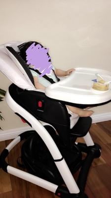 graco blossom high chair sapphire