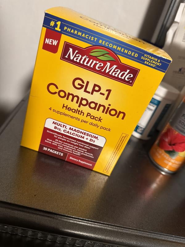 nature made glp 1 companion Nature Made GLP-1 Companion Health Pack, Nutritional Support for Weight  Loss Diets, 30 Ct