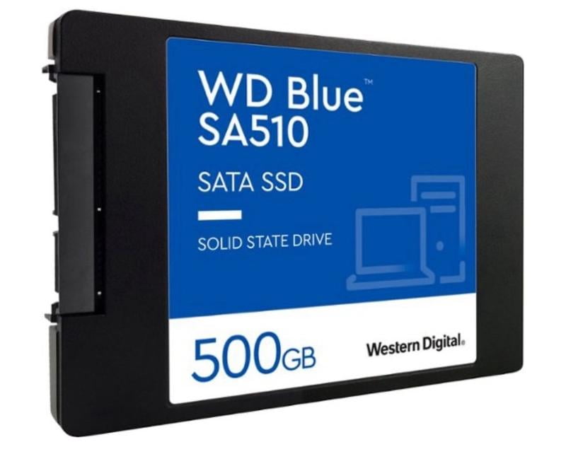 Western Digital 500GB WD Blue SA510 Hard Disk, SATA SSD, Internal