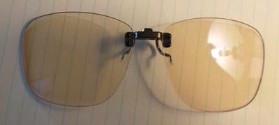 Solar Shield Dioptics Unisex Clip On Rectangle Fashion Sunglasses