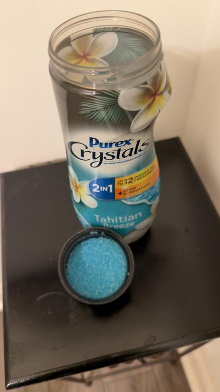 Fragrant Purex Crystals In-Wash Tahitian Breeze Scent Booster, 21
