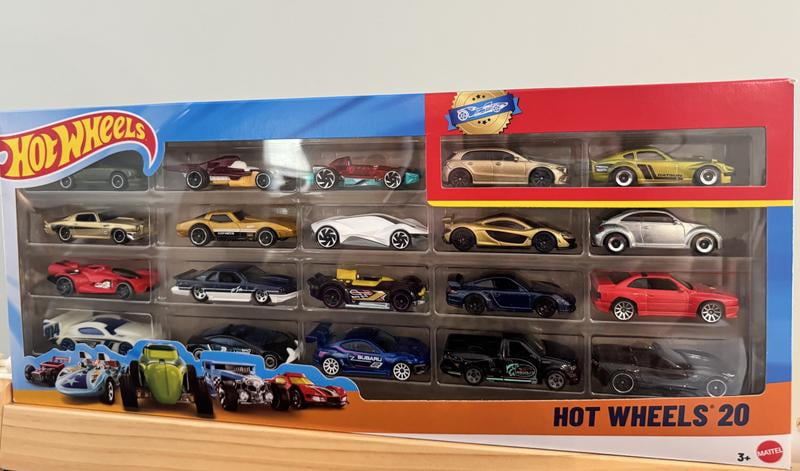 Hot Wheels Cool Toys Set - 20 Car Gift Pack (Styles May Vary