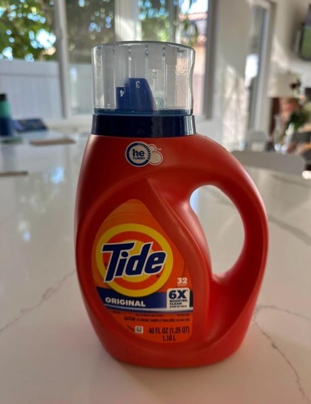 Tide Original Refreshing Liquid Laundry Detergent for Washable