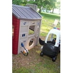 little tikes inflatable fire station playhouse