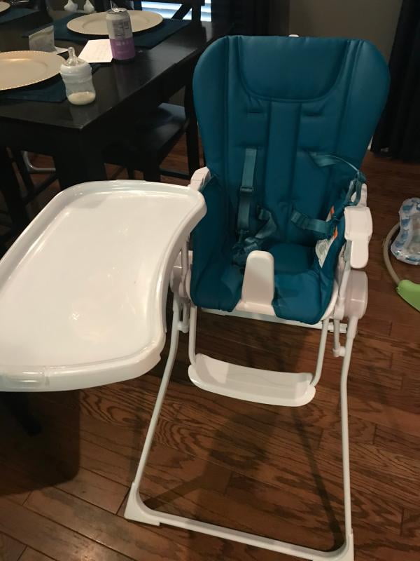 Joovy Nook Baby High Chair Turquoise Walmart Com