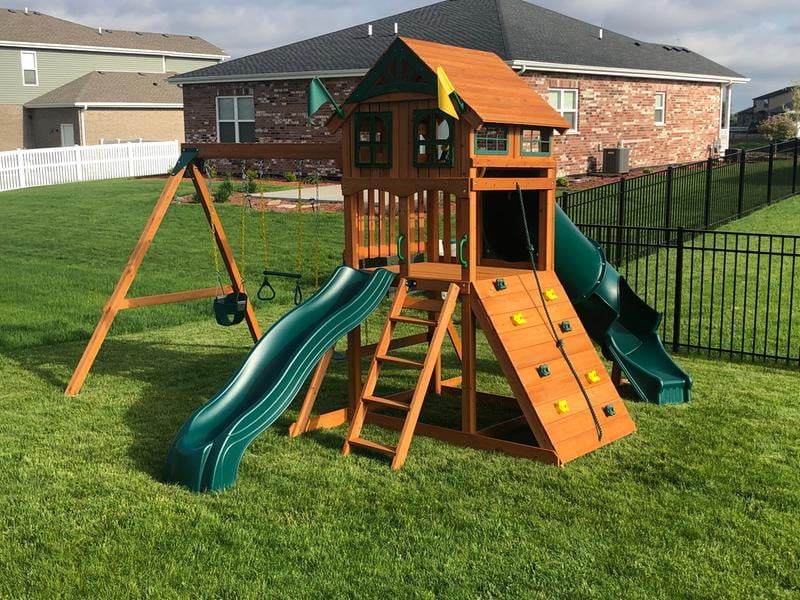 Avalon Sunset［カセット］ Gorilla Playsets Kids Backyard Playground: Avalon Cedar Wood