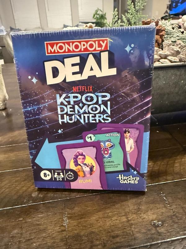 Monopoly Deal K-Pop Demon Hunters – Infinity Collectables