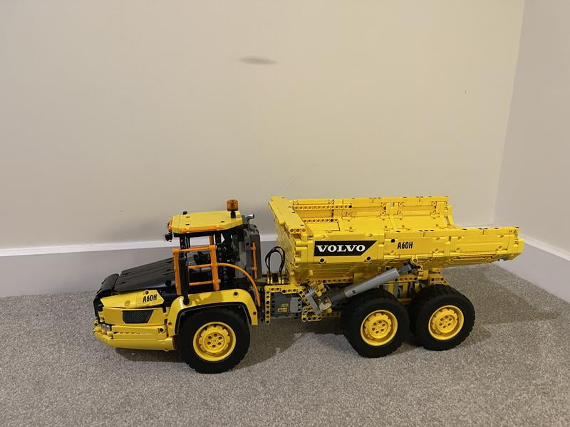 dump truck lego lego technic volvo dumper