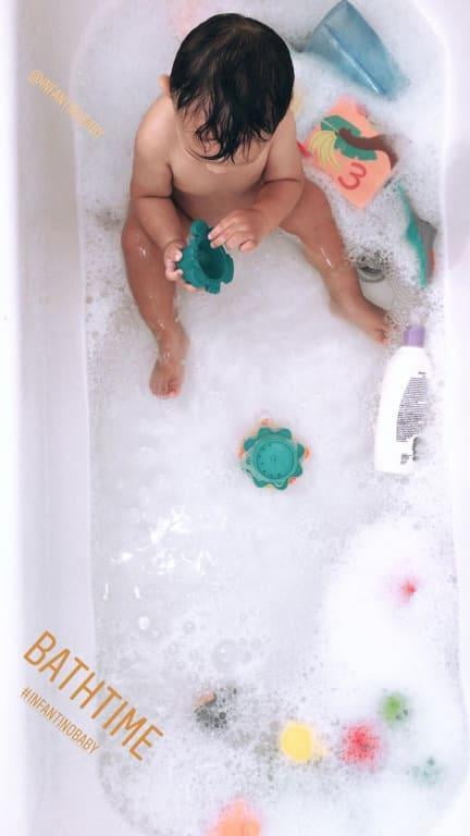 Mega Set de jeu de bain Deluxe Splish & Splash de Infantino, Jouets de bain  : Aubert