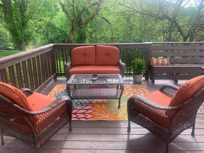Better Homes Gardens Azalea Ridge Outdoor Conversation Set With Orange Cushions Com - Mcleland Design Catalina 4 Pc Resin Wicker Patio Set Better Homes Gardens Azalea Ridge Outdoor Conversation Set With Orange Cushions Com - Mcleland Design Catalina 4 Pc Resin Wicker Patio Set