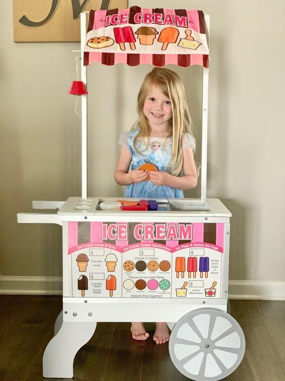 walmart melissa and doug ice cream cart