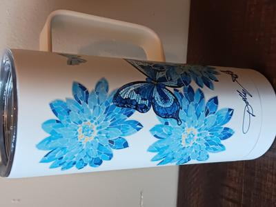 Dolly Parton 20 oz Doublewall Stainless Steel Travel Mug Blue