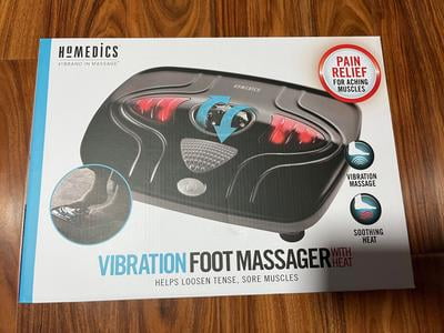 Customer reviews for Homedics Vibration Foot Massager with Soothing Heat,  Gray | Walmart.com