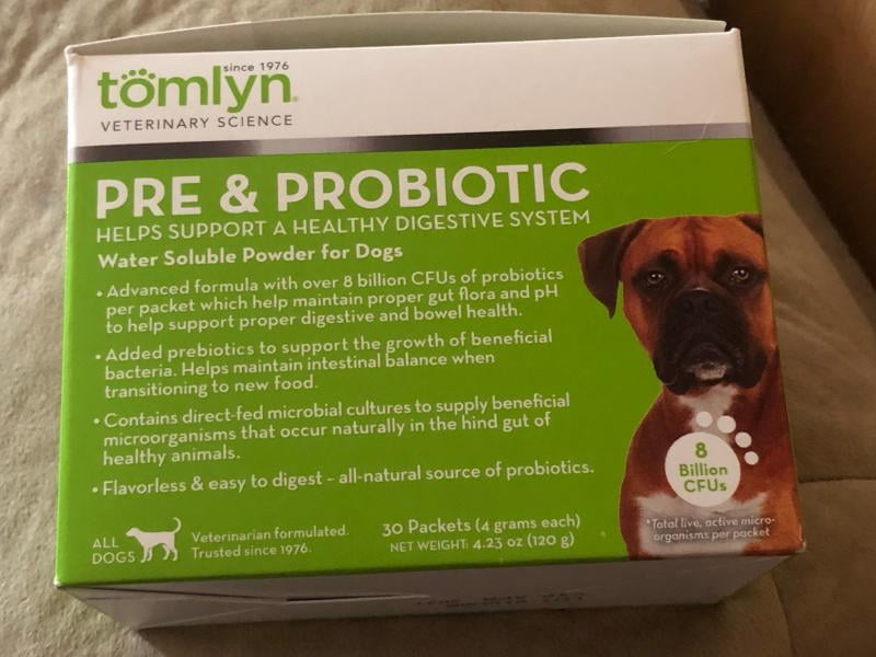 tomlyn pre & probiotic powder for dogs
