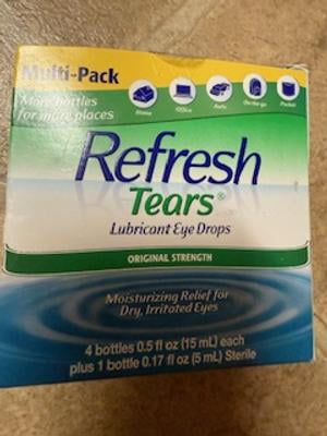 refresh tears lubricant eye drops walmart REFRESH TEARS Lubricant Eye Drops 0.50 oz main image 1