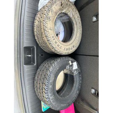 2 Carlisle Sport Trail ST Trailer Tires – 16.5X6.50-8 Load D (8 Ply) – Blackwall