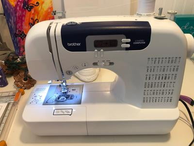 Brother CS6000I Computerized Sewing Machine with Wide Table 