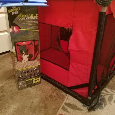 pop up dog crate walmart