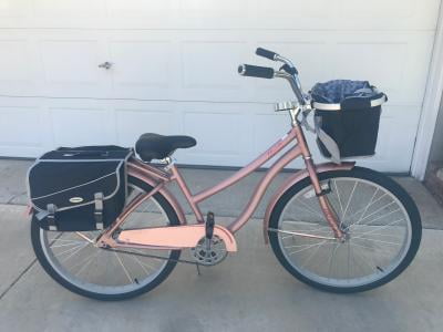 walmart rose gold bike