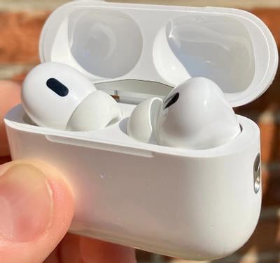 Apple AirPods Pro 2nd Gen with Wireless Charging Case, iPhone