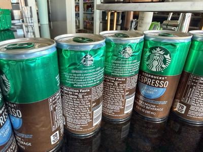 Starbucks Doubleshot Espresso & Cream Light Coffee Drink, 6.5 fl