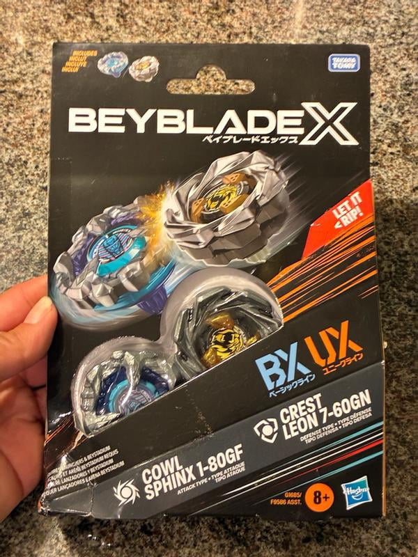 Customer reviews for Beyblade X Cowl Sphinx 1-80GF & Crest Leon 7