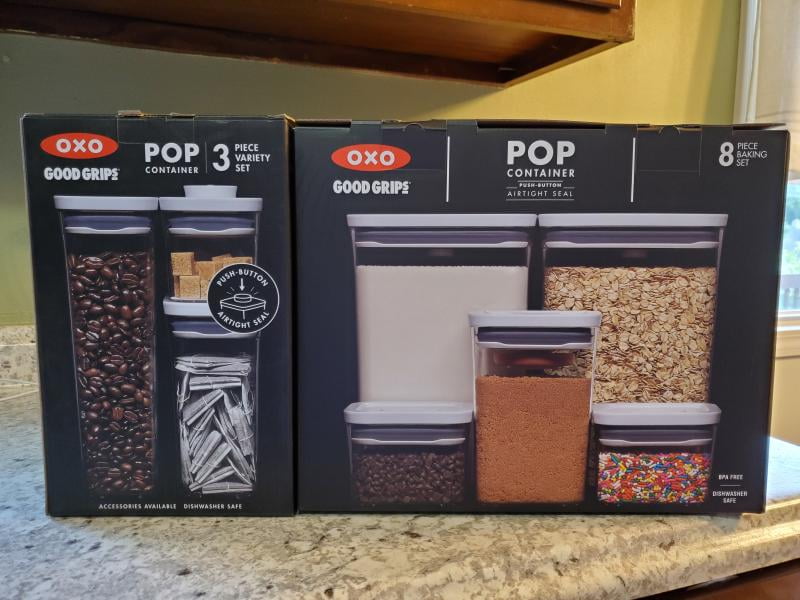 10-Piece POP Container Set & 8-Piece POP Container Baking Set Bundle