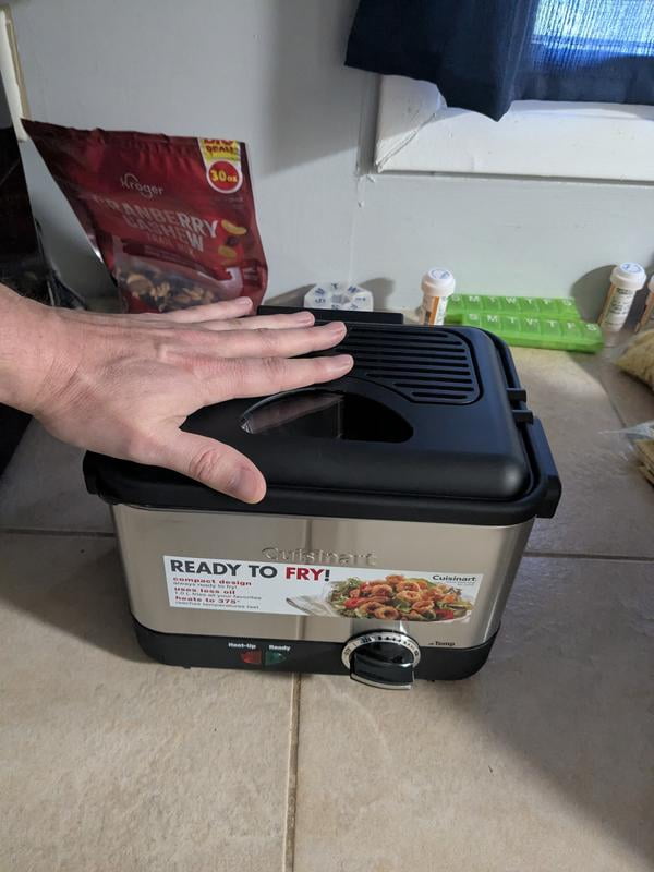 Cuisinart Compact Deep Fryer with Electric Temperature Control