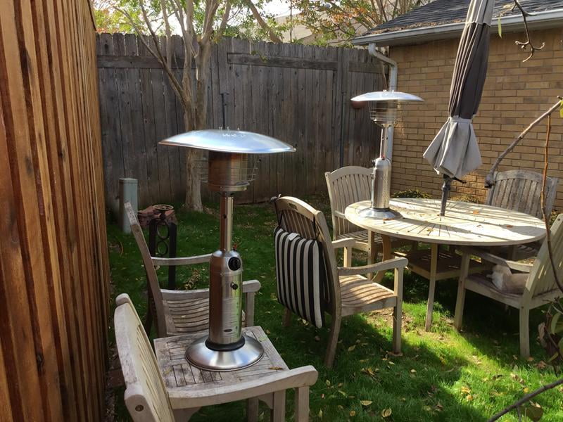 Fire Sense Table Top Patio Heater Walmart Com Walmart Com