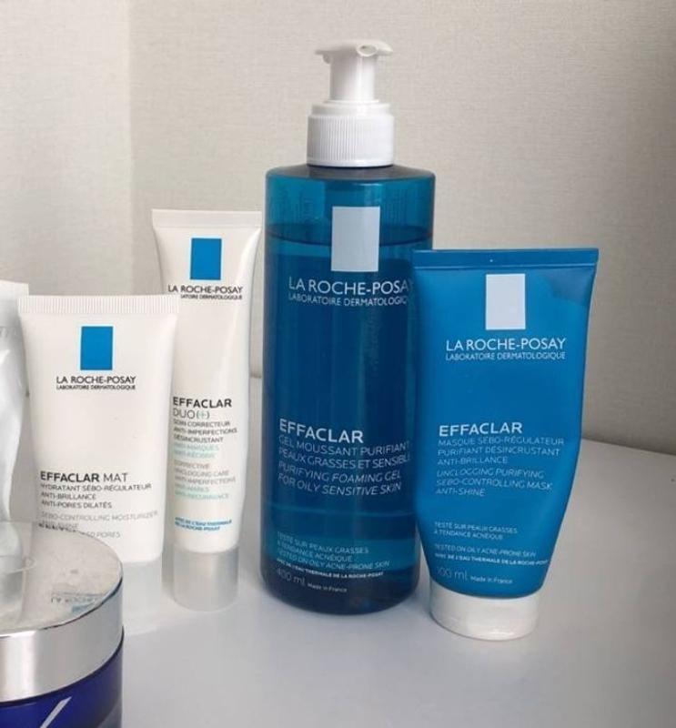 La Roche-Posay Effaclar Shine Control Clay Mask, 3.38 fl oz