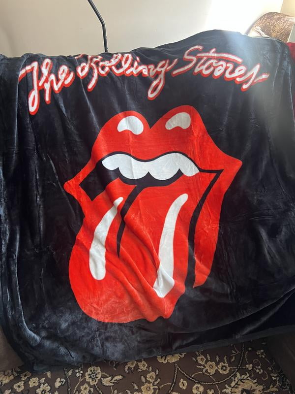 THE ROLLING STONES 特大ブランケット Classic Rock Band Luxury Throw Blanket, 60