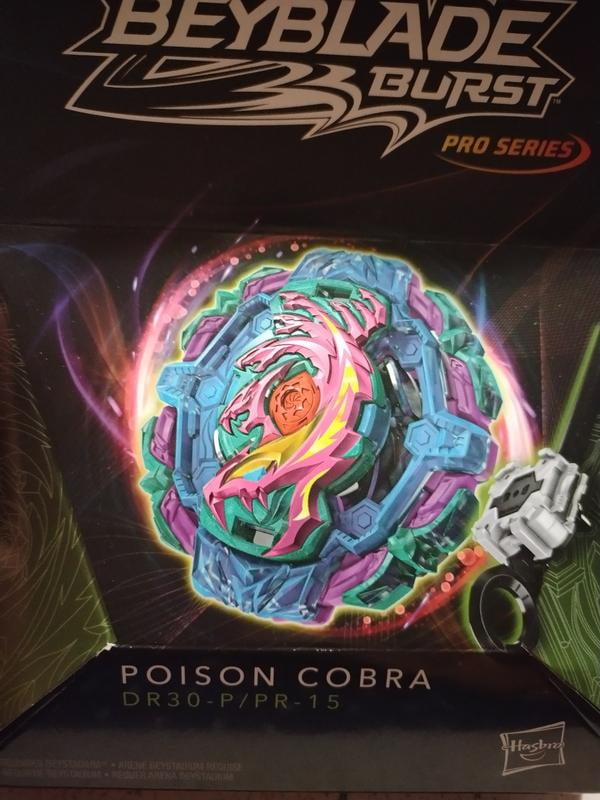 Beyblade Burst Pro Series Master Devolos Starter Pack – Balance Type Spinning Top With Launcher, Die-Cast Metal Parts